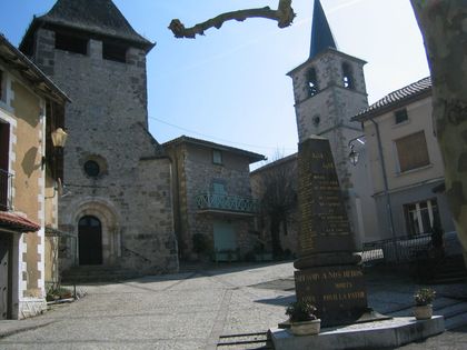 Vue de Saint-Santin